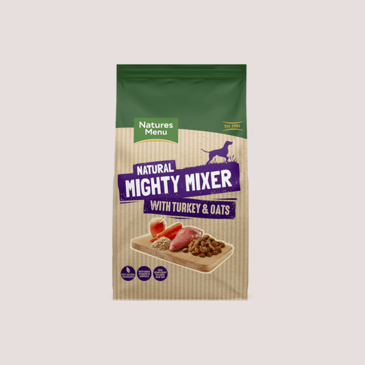Natures Menu Mighty Mixer With Turkey & Oats 2kg
