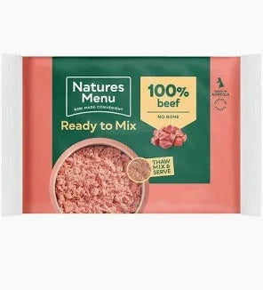 Natures Menu Beef Mince 400g - Raw To Your Door