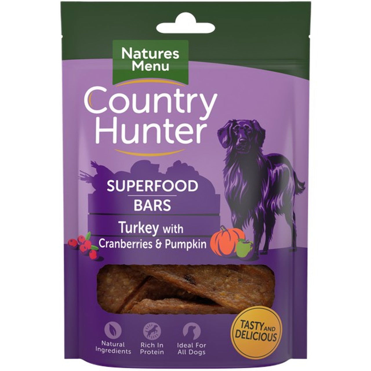 Natures Menu CH Superfood Bar Turkey 100g - Raw To Your Door