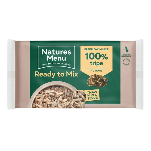 Natures Menu Tripe Mince 2kg FreeFlow - Raw To Your Door