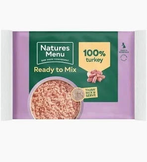 Natures Menu Turkey Mince 400g - Raw To Your Door