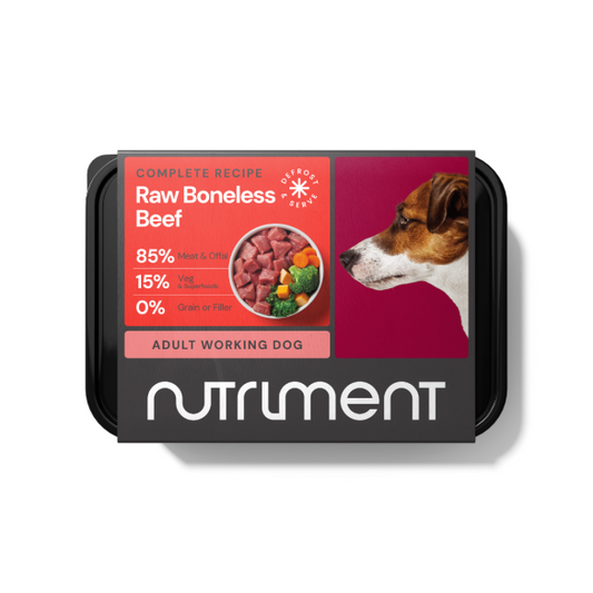 Nutriment Boneless Beef 500g - Raw To Your Door