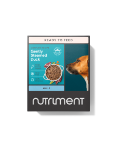 Nutriment Gently Steamed Duck Adult Dog 395g - Raw To Your Door