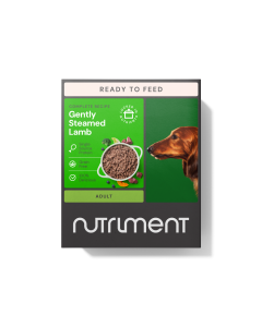 Nutriment Gently Steamed Lamb Adult Dog 395g - Raw To Your Door