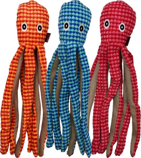 Octopus Plush Dog Toy - Raw To Your Door