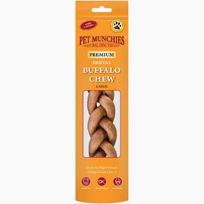 Pet Munchies Buffalo Chew Large 90g