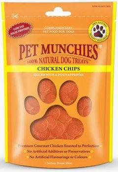 Pet Munchies Chicken Chips 100g