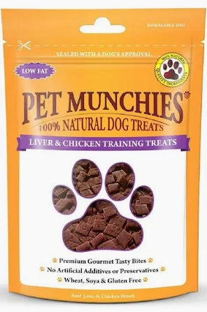 Pet Munchies Liver & Chicken Training Treats 50g