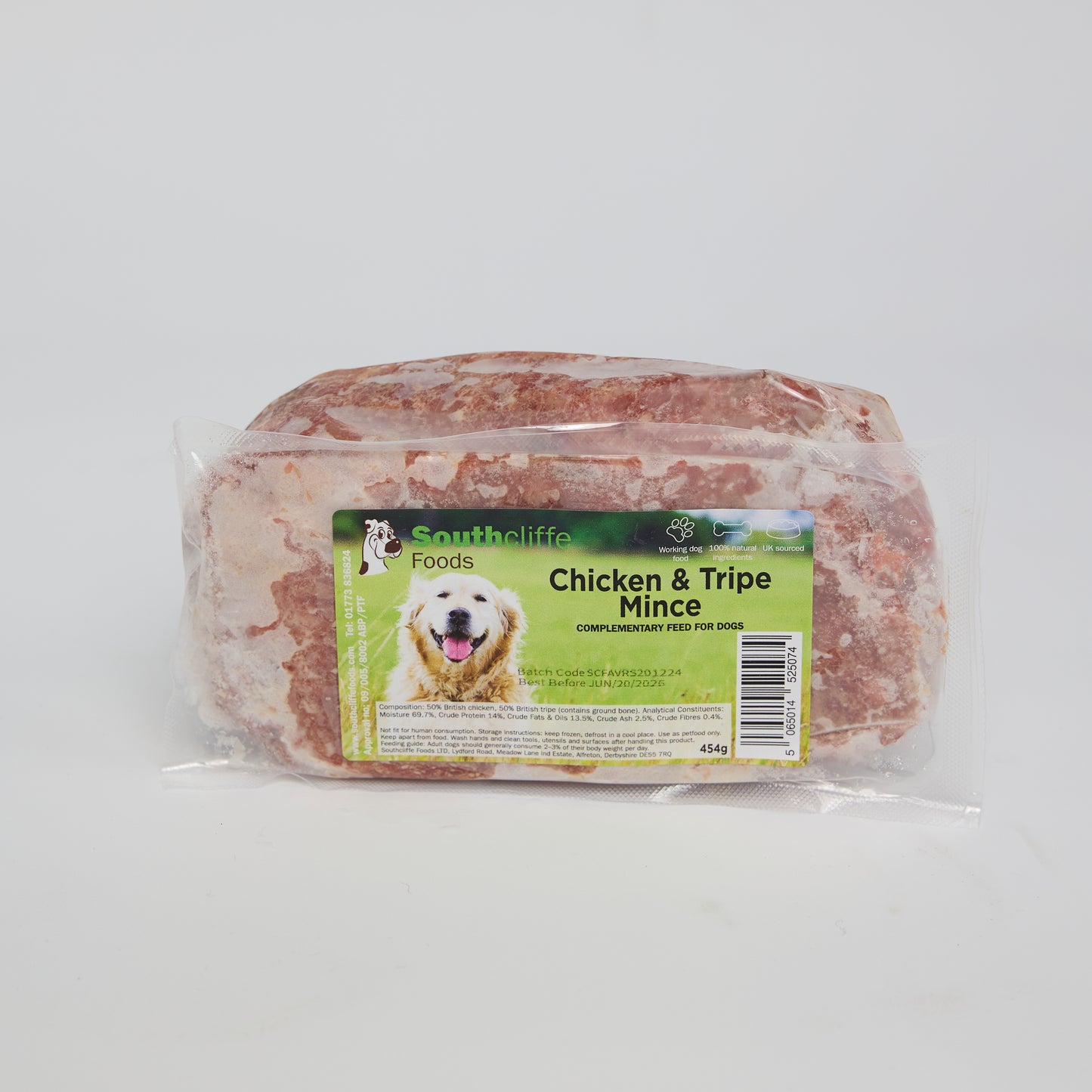 Southcliffe Chicken & Tripe Full Box 24x454g