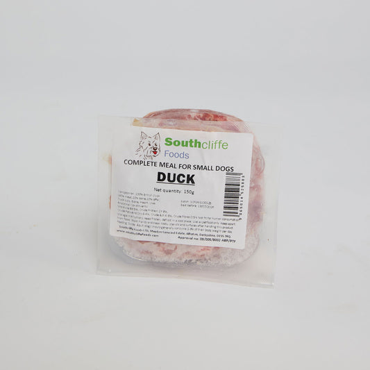 Southcliffe Duck Mince Small Dog 150g - Raw To Your Door
