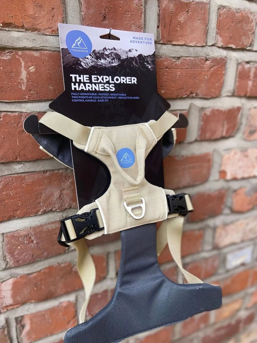 Tough Dog Explorer Harness Sand - Raw To Your Door
