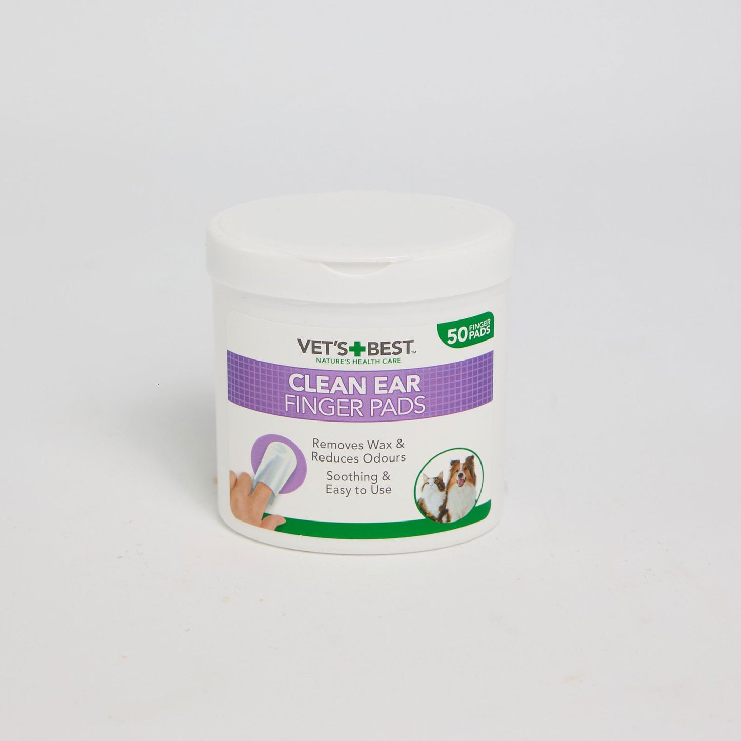 Vets Best Ear Finger Pads for Dogs Displ - Raw To Your Door