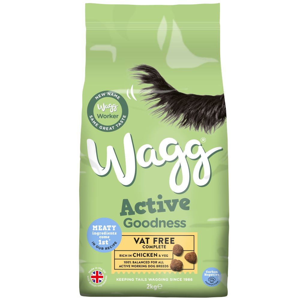 Wagg Active Goodness Chicken 2kg - Raw To Your Door