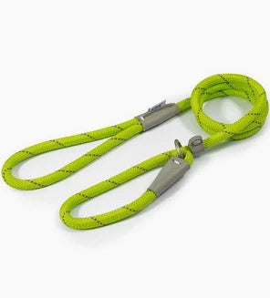 Ancol Viva Reflective Slip lead  Lime Green 1.5m