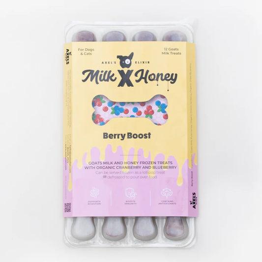 Axels Elixir Milk & Honey Berry Boost
