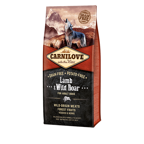 Carnilove Lamb & Wild Boar Adult 12kg