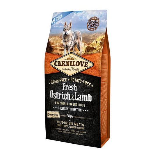 Carnilove Ostrich & lamb Small Breed Adult 1.5kg