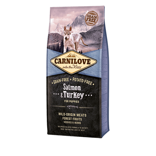 Carnilove Salmon & Turkey Puppy 12kg