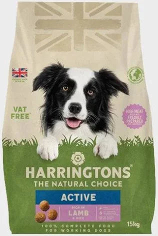 Harringtons Dog active worker  Lamb 15kg