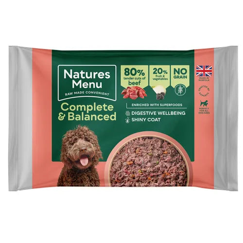 Natures Menu Beef Complete Block 500g