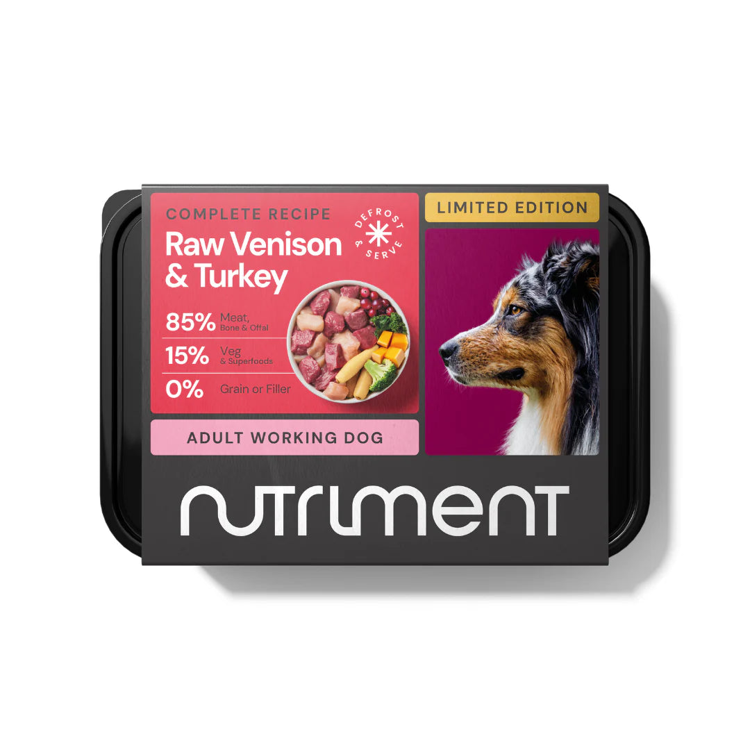 Nutriment  Dog Venison & Turkey Christmas Edition 500g