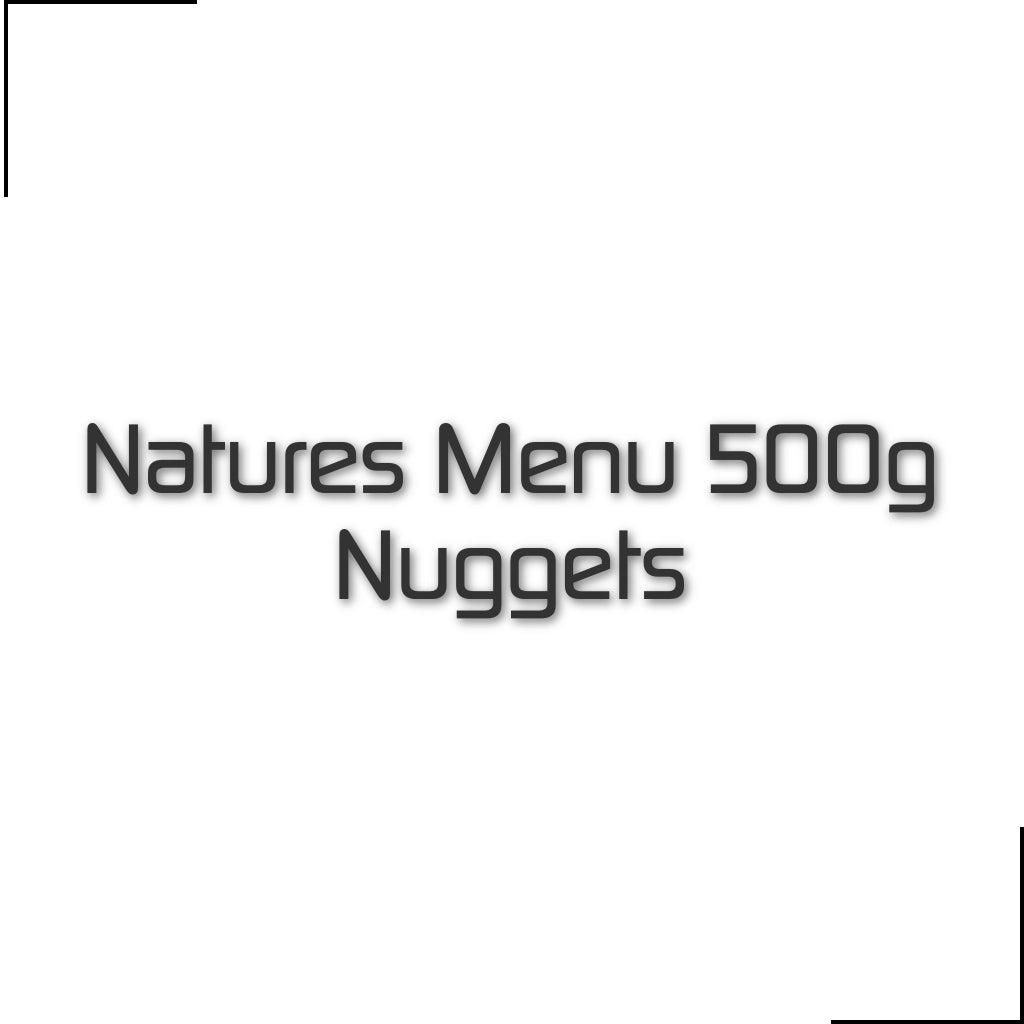 Natures Menu 500g Nuggets - Raw To Your Door
