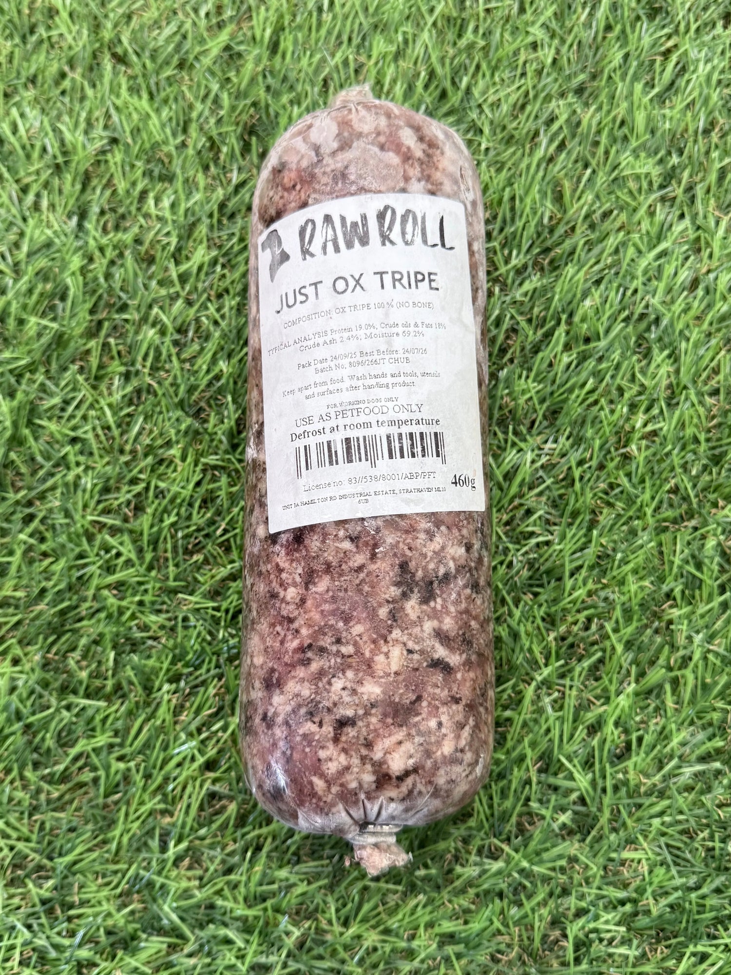 Raw Rolls 460g Chubbs