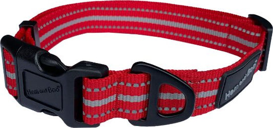Hem & Boo Sports Collar Red Large