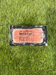 Raw Treat  Beef & Heart Mince 80/10/10 Single 500g
