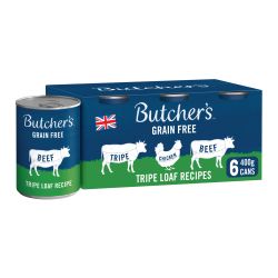 Butcher's Tripe Loaf Recipes Dog Food Cans 6pk