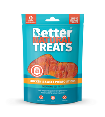BNT Chicken & Sweet Potato Sticks 90g