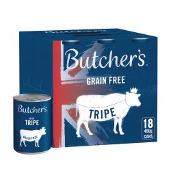 Butcher's Tripe Dog Food Cans 18pk 400g