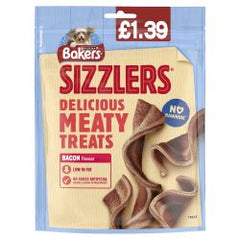 BAKERS Dog Treats Bacon Sizzlers