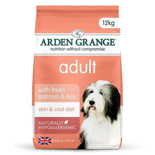 Arden Grange Salmon & Rice 12kg Adult Dog Food