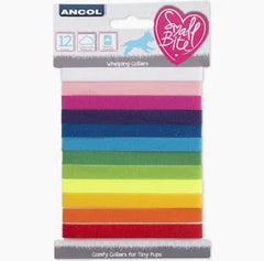 Ancol Velcro Whelping Puppy Collars 12 Colours