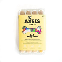 Axels Elixir Duck Happy Bones 12pk - Raw To Your Door