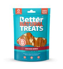 BNT Chicken Wrapped Calcium Bones 90g - Raw To Your Door