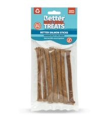 BNT Single Protein Salmon Meat Sticks 50g - Raw To Your Door