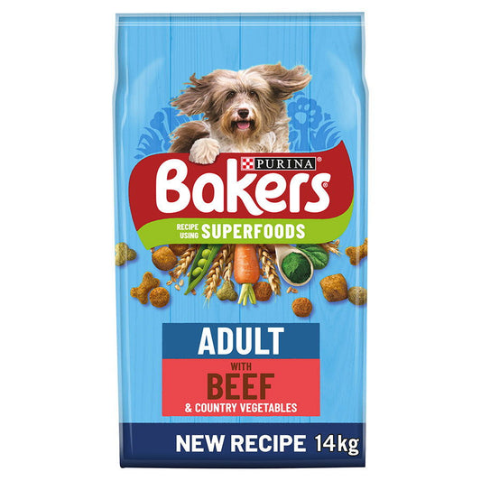 Bakers Adult Beef 14kg - Raw To Your Door