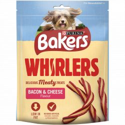 Bakers Dog Treat Bacon and Cheese Whirlers 130g - Raw To Your Door
