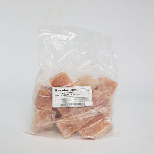 Boneless Turkey Chunks 1kg - Raw To Your Door