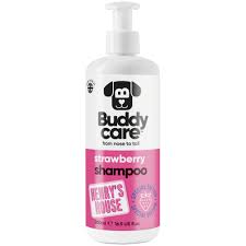 BuddyCare Dog Shampoo StrawBerry 500ml - Raw To Your Door