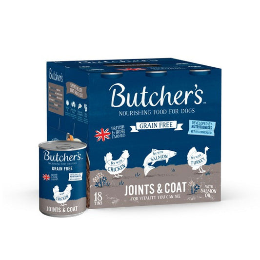 Butchers Can Joints and Coat 18x390g - Raw To Your Door