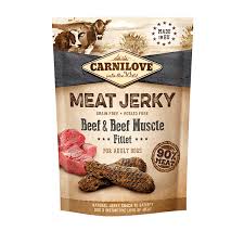 Carnilove Meat Jerky Beef & Beef Muscle Fillet 100g