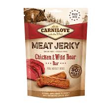 Carnilove Meat Jerky Chicken & Wild Boar 100g