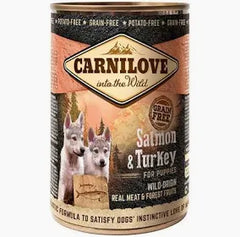 Carnilove Salmon & Turkey Puppy Tins 6x400g