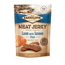 Carnilove Meaty Jerky Lamb with Salmon 100g - Raw To Your Door