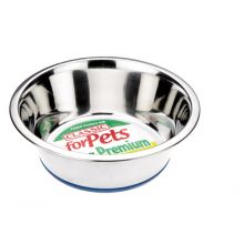 Classic Non-Slip Steel Dish 2500ml - Raw To Your Door