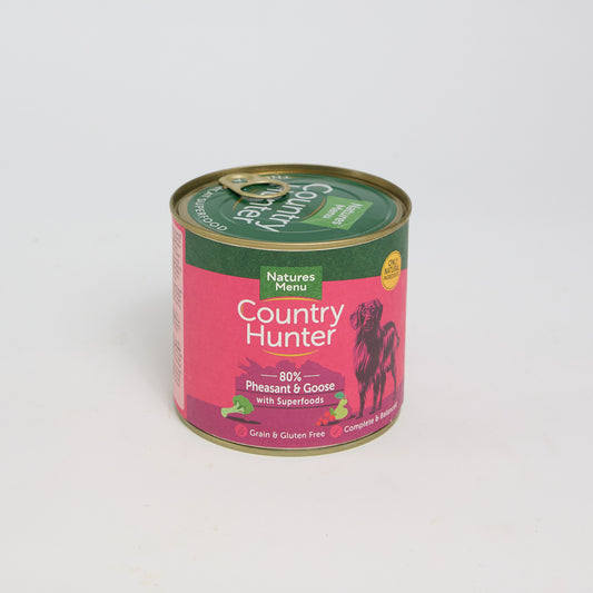 Country Hunter Pheasant & Goose with Superfood Tin Single 600g