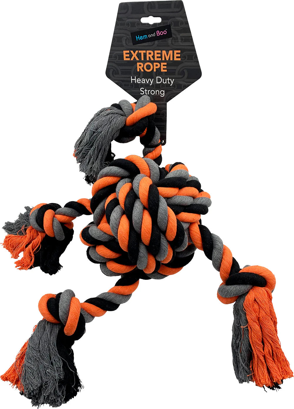 Hem & Boo Extreme Rope Heavy Ball With 4Knots